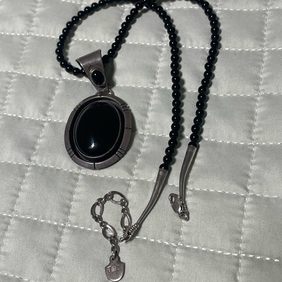 Sterling J C Necklace - Picture 11 of 13